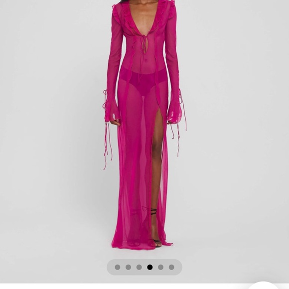 Rat & Boa Dresses & Skirts - Rat & Boa Fuchsia Maxi Dress